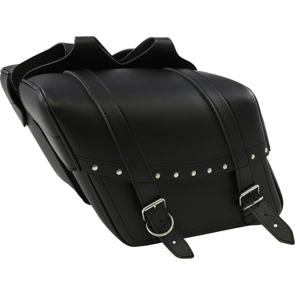 One Saddlemen Highwayman Saddlebag Motorcycle Saddlebag Leather Adjustable